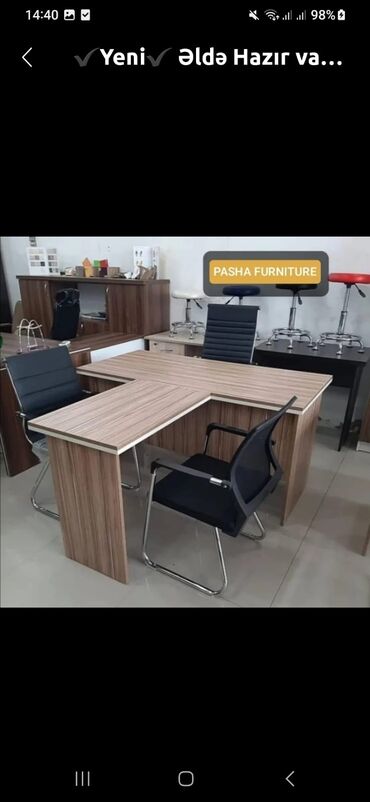 Ofis masaları: ✅Stokda: 15 ədəd var ✅Yenidir! qiymət real öz qiymətidir! lalafo.az -da Ofis masaları: ✅Stokda: 15 ədəd var ✅Yenidir! qiymət real öz qiymətidir!
