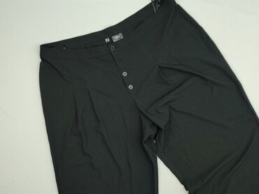 spodnie tech fleece czarne: Bpc bonprix collection, Spodnie 3/4 dla mężczyzn, rozmiar 6XL