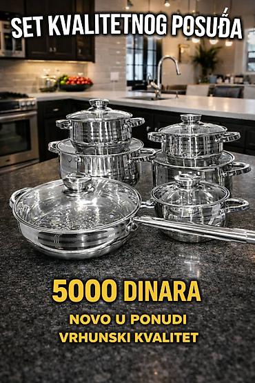 posudje na kilo: Set kvalitetnog posuđa – vrhunski kvalitet Cena: 5000 dinara Novo u — 1