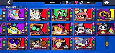 yuk ucun: Brawl Stars oyun hesabı – yüksək səviyyəli, tam dolu kontent - Kupa — 9