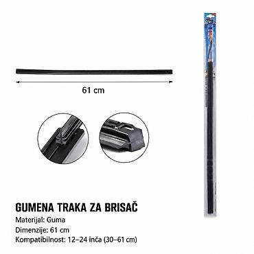 KMT traka za brisače 2000591 Gumena zamenska traka za brisače na lalafo.rs KMT traka za brisače 2000591 Gumena zamenska traka za brisače