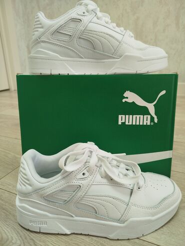 puma обувь: Правильные женские кроссовки PUMA, оригинальные, из натуральной кожи