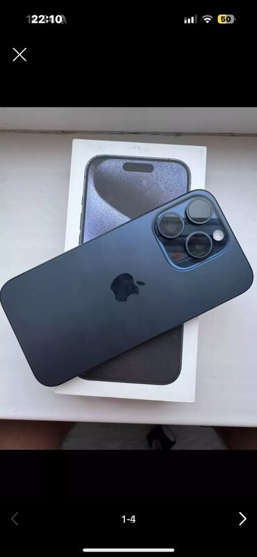 часы для детей с gps и телефоном: IPhone 15 Pro, 256 ГБ, Blue Titanium, Коргоочу айнек, Каптама, Кабель, 90 %