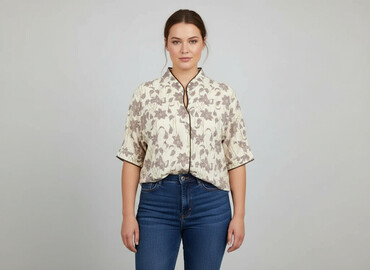Blouses: Infinite, Women's blouse, size 3XL