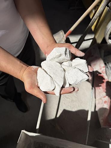 Мраморная крошка: Мраморная крошка, Белый, Ландшафтная, В мешках — 7