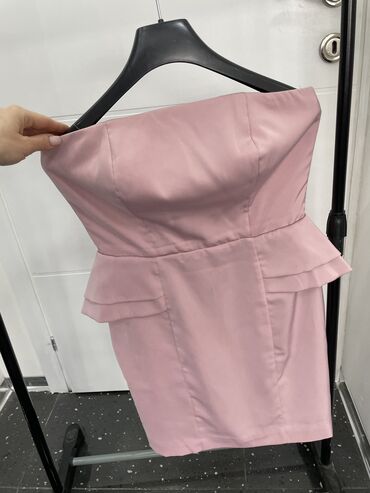 skims haljina bershka: S (EU 36), color - Pink, Evening, Without sleeves