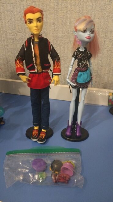 monster qiymeti: Monster High 2 pack Abbey Bominable & Heat Burns Bütöv