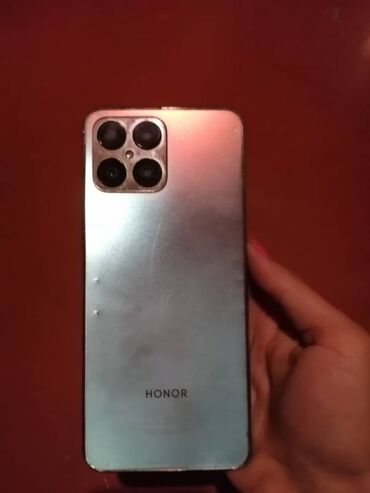 ayfon x8: Honor X8, 128 GB, Barmaq izi, Face ID, Sensor