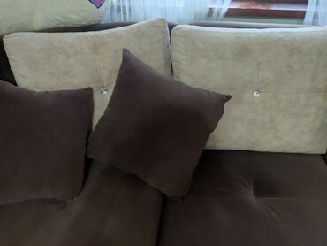 Masa və oturacaq dəstləri: Qonaq otağı üçün, İşlənmiş, Açılan, 6 stul — 3