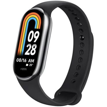Smart saatlar: İşlənmiş, Smart saat, Xiaomi, Sensor ekran, rəng - Qara