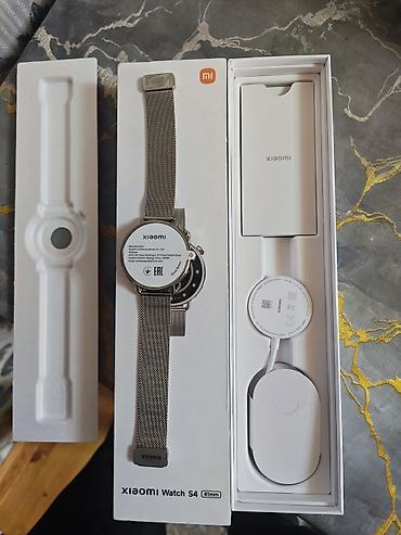 honor smart: Məhsul: Xiaomi Watch S4 (41 mm) Dizayn: - Paslanmayan polad korpus — 3