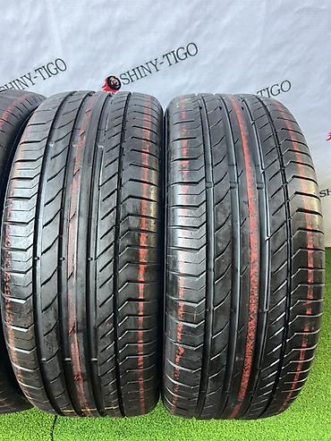 continental: Шины 255 / 55 / R 19, Лето, Б/у, Комплект, Легковые, Continental — 2