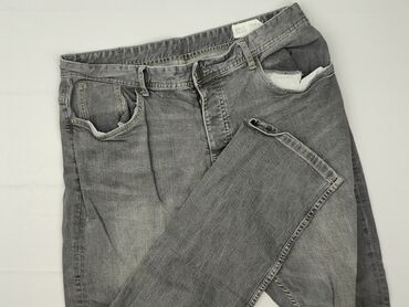 woskowane spodnie z wysokim stanem stradivarius: Джинси для чоловіків, XL, Denim Co, стан - Хороший