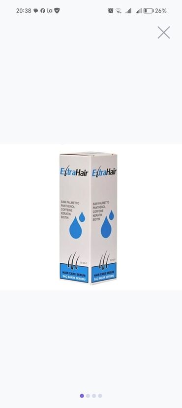 dermanew hair terkibi: Extra hair Sac cixaran serum yeni saclari 3 aya cixarir