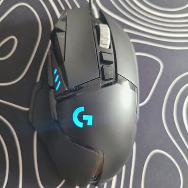 игровая руль: Беспроводная игровая мышь Logitech G502 Lightspeed. Мышь оснащена