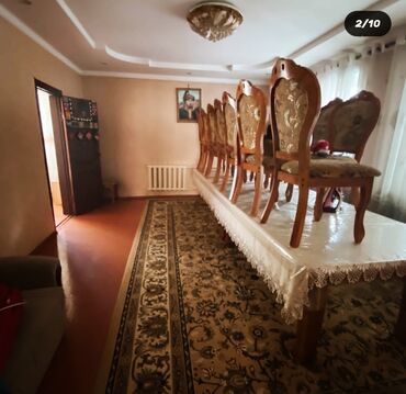 киргизия дом: 100 м², 6 комнат, Старый ремонт С мебелью, Кухонная мебель
