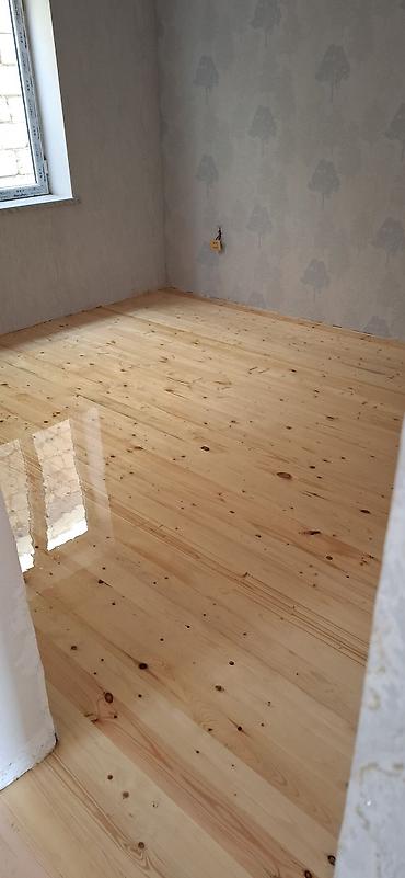 Döşəmə işləri: Taxta döşəmələrin cilalanması və laklanması xidməti - Parket və taxta — 7