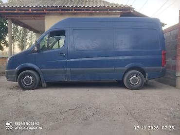 спринтер грузобый аднаскат дубл кабина: Volkswagen Crafter грузовой фургон, синий цвет, длинная база и высокий — 3