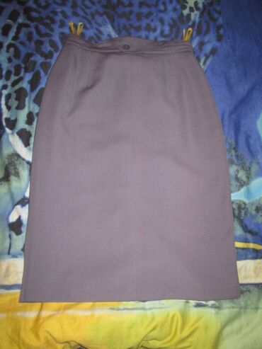 Skirts: M (EU 38), Midi, color - Lilac
