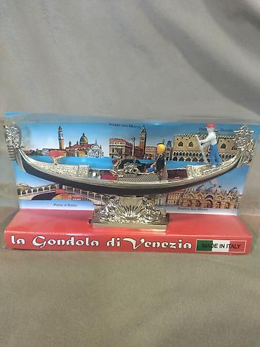 Heykəlciklər: Məhsul: Venesiya gondolu suveniri – “La Gondola di Venezia” Mənşə — 3