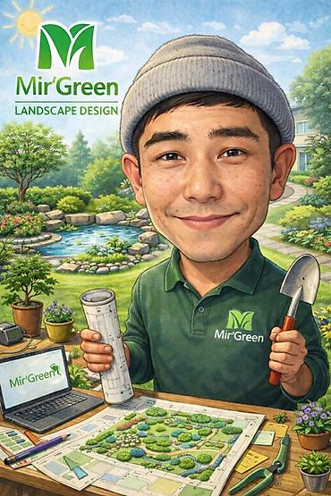 аи маркетинг: Ландшафтный дизайн и озеленение от Mir’Green Профессиональное — 1