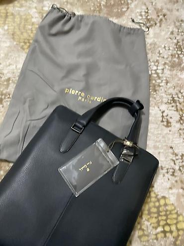 часы феникс: Мужская кожаная сумка 
от Pierre Cardin.
Новая — 5