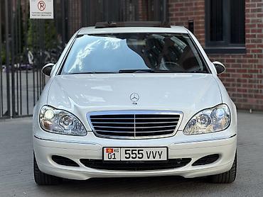 benz: Mercedes-Benz S-Class: 2004 г., 3.7 л, Автомат, Бензин, Седан — 2