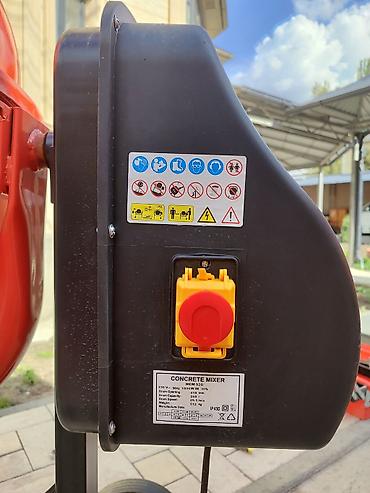 Дом и сад: Бетоносмеситель Concrete Mixer HCM 920 - Электропитание: 230 В, 50 Гц — 4