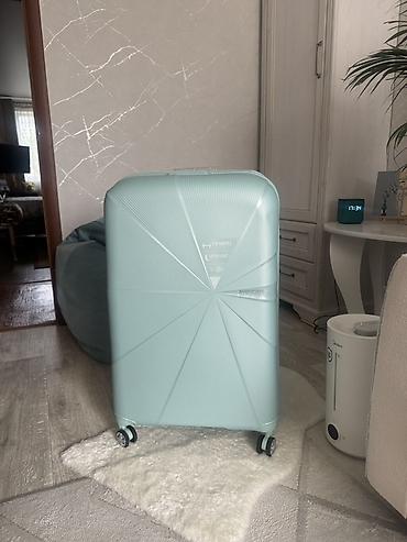 Чемодандар: Продам стильный чемодан American Tourister (мятный цвет) Описание — 8