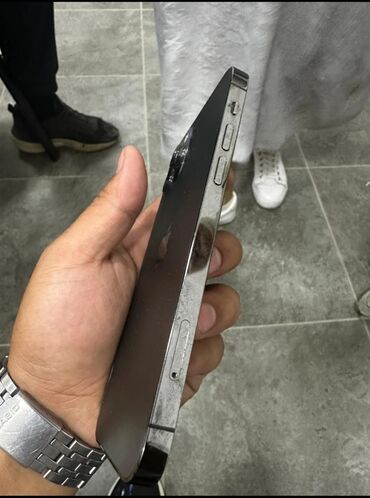 платиновые номера sim: IPhone 12 Pro, Б/у, 128 ГБ, Зарядное устройство, Чехол, 77 %