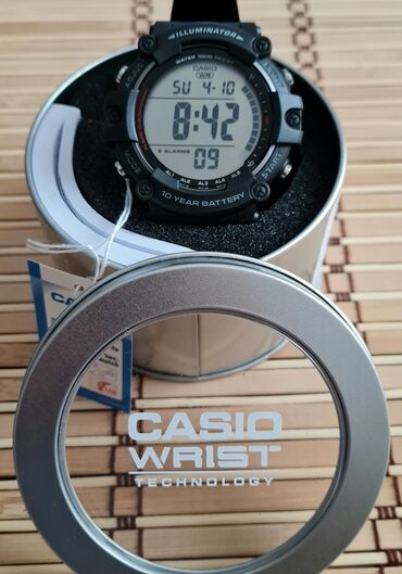 Qol saatları: Yeni, Qol saatı, Casio, rəng - Qara — 7