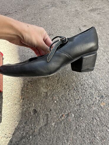 обувь для танцев: Туфли 37, цвет - Черный