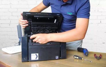 ремонт принтера: Ремонт струйных и лазерных принтеров и МФУ HP, Canon, Epson А4