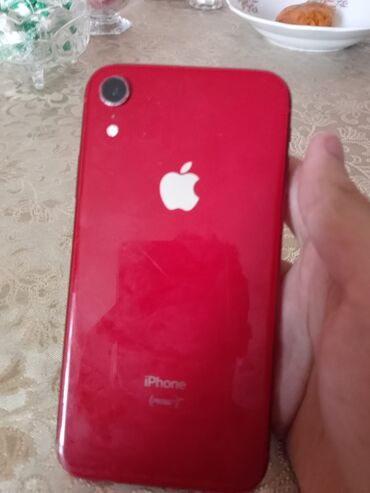 Apple iPhone: IPhone Xr, 64 GB, Qırmızı, Simsiz şarj, Face ID