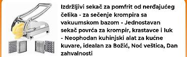 namestaj m: Seckalica za krompir itd porucuje se i ceka se 10-tak dana na — 8