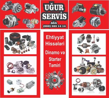 Podveska, xodovoy hissələri: 🔧 Dinamo və Starter Təmiri | Satışı 🔧* Texnika və sedan