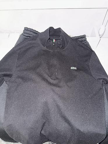 pull and: Lacoste мужской свитшот/полар с молнией до середины груди. - Цвет — 1