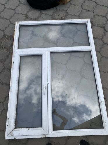 окно пластиковое: Пластиковое окно, цвет - Белый, Б/у, 180 *130, Платная доставка