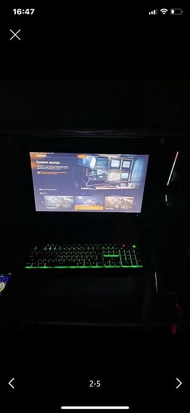 Мебельные гарнитуры: Игровой/офисный комплект: системный блок + периферия + стеклянный — 6