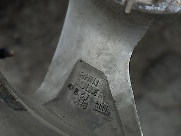 Диски: Литые Диски R 16 Hyundai, Комплект, отверстий - 5, Б/у — 6