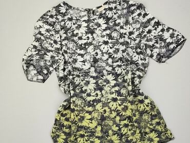 bluzki szyfonowa w kwiaty: Bluzka Damska, H&M, XS, stan - Dobry