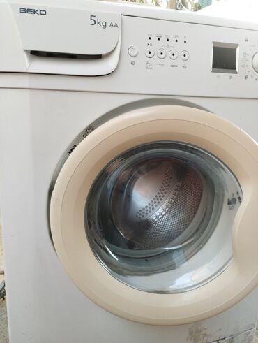 üz qırxan maşın: Paltaryuyan maşın Beko, 5 kq, Avtomat, Qurutmasız, Kredit yoxdur