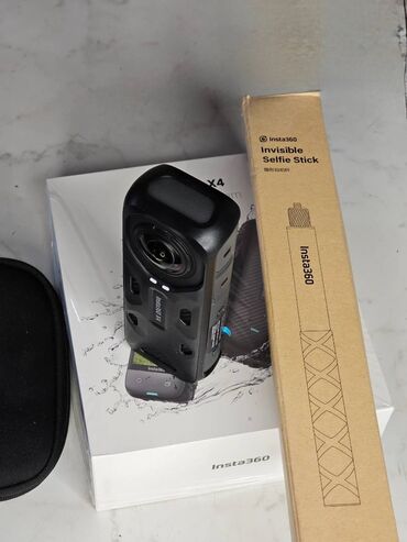 Фотоаппараты: Продаю insta 360 x4 использовались всего лишь три месяца с полном