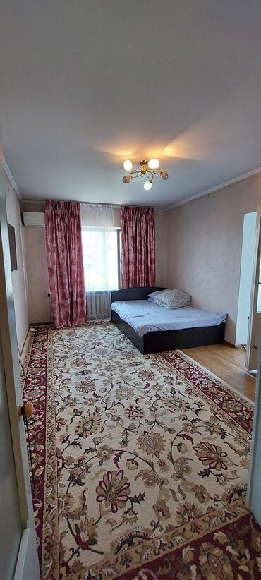 однокомнатные квартиры в бишкеке продажа в Кыргызстан | Продажа квартир: 1 комната, 38 м², Индивидуалка, 6 этаж, Центральное отопление