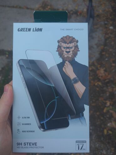 usb микрофон бишкек: Защитное стекло GREEN LION 9H STEVE для iPhone 17 Pro. Основные