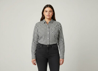 t shirty czarne guess: Fred Perry, Сорочка жіноча, розмір XL