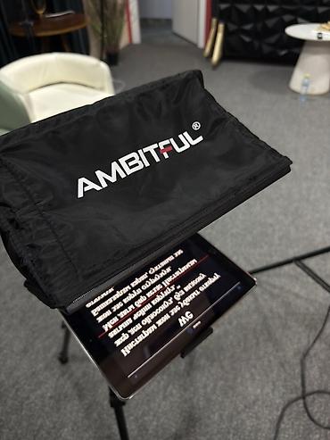 Другие аксессуары для фото/видео: Профессиональный телесуфлёр AMBITFUL для съёмки видео, интервью — 2