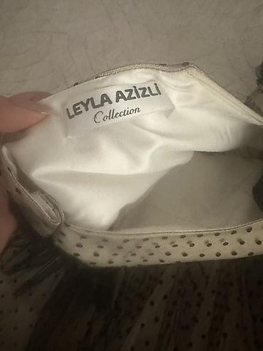 Платья: Leyla Azizli Collection uşaq paltarı - Model: zərif tül ətəkli — 3