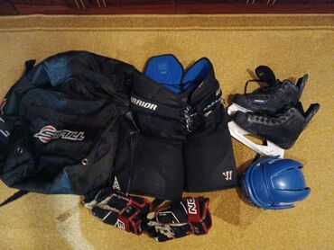 кросс шлем: Продается хоккейная форма шорты -50 размер - 2000 коньки - nordway-