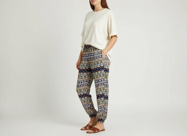 Women's Pants: Spodnie materiałowe damskie, rozmiar S